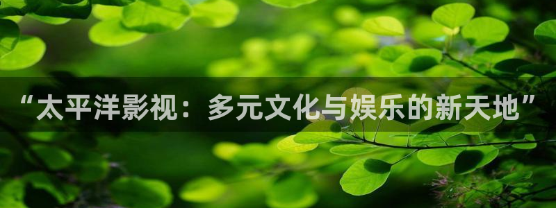 金牌影院电视剧免费在线观看：“太平洋影视：多元文化与娱乐的新天地”